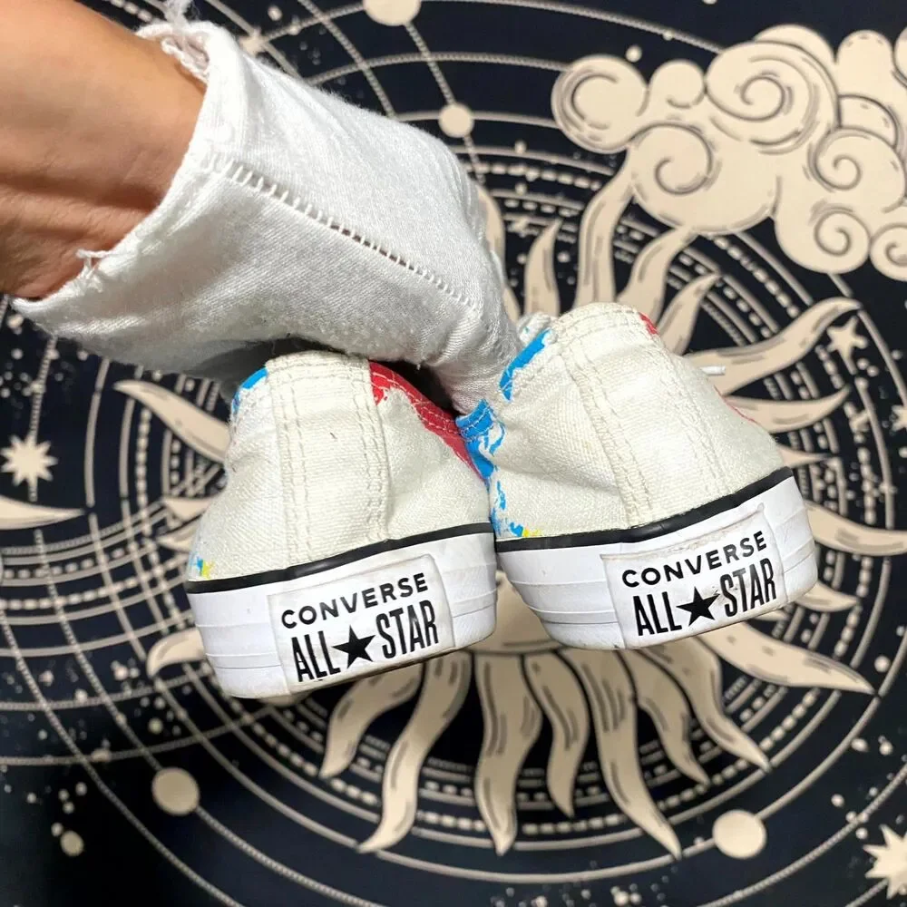 Converse Chuck Taylor All Star World Traveler 668458F Athletic Shoe Girl 3 White